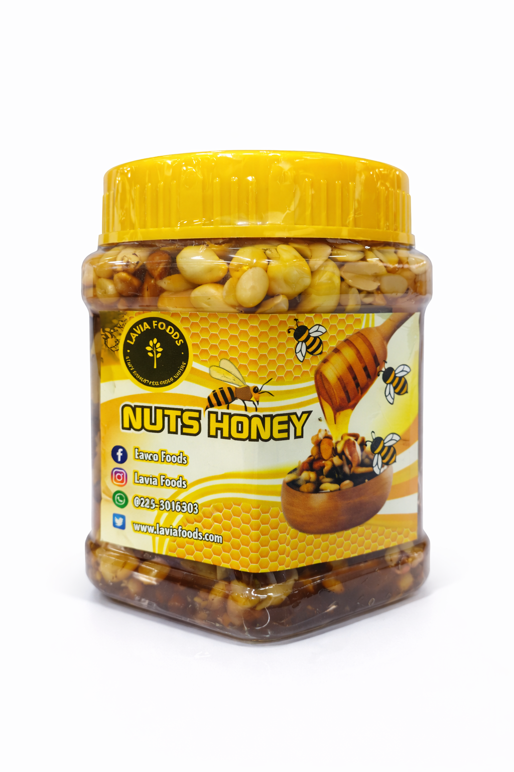 Lawa Foods Nuts Honey 500g